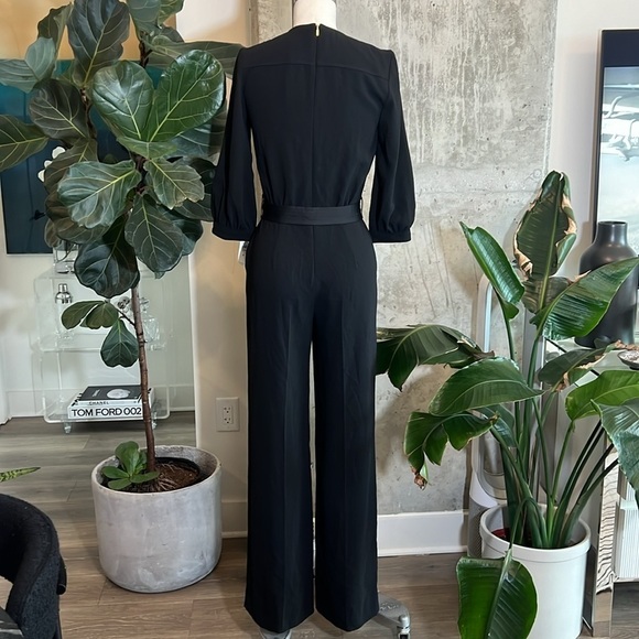 Trina Turk Jumpsuit Black Sz 0 - Picture 5 of 10